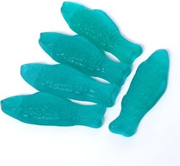 Blue Rasp Lemon Swedish Fish